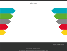 Tablet Screenshot of lalay.com